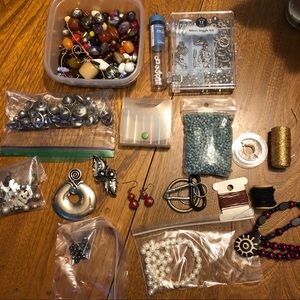 Bundle of beads / jewelry beading supplies